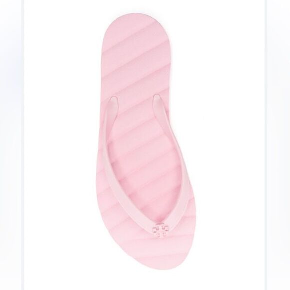 Tory Burch Shoes - Tory Burch Kira logo-plaque flip flops